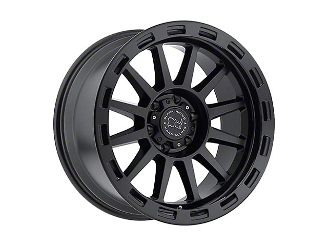 Black Rhino Revolution Matte Black Wheel; 18x9 (07-18 Jeep Wrangler JK)