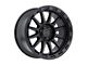 Black Rhino Revolution Matte Black Wheel; 18x9 (20-24 Jeep Gladiator JT)
