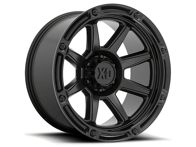 XD XD863 Satin Black Wheel; 20x9 (20-23 Jeep Gladiator JT)