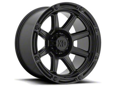 XD XD863 Satin Black Wheel; 20x9 (18-24 Jeep Wrangler JL)
