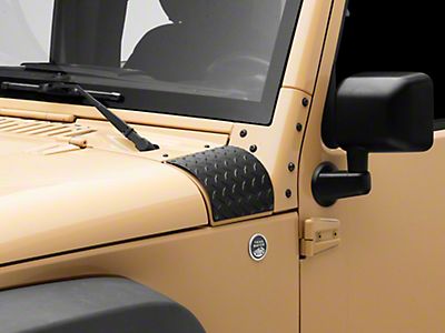 2x Body Armor Diamond Plate Side Cowl Cover Trim for Jeep Wrangler JK  2007-2018 Wholesale Price Quick delivery Online Shopping For Fashion  