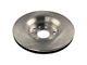 Plain Vented Rotors; Front Pair (20-24 Jeep Gladiator JT)