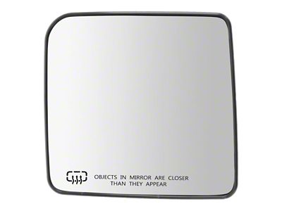 Heated Mirror Glass; Passenger Side (11-17 Jeep Wrangler JK)