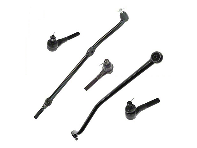Track Bar with Front Inner and Outer Tie Rods (97-06 Jeep Wrangler TJ)