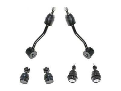 Front Upper and Lower Ball Joints with Sway Bar Links (97-06 Jeep Wrangler TJ)