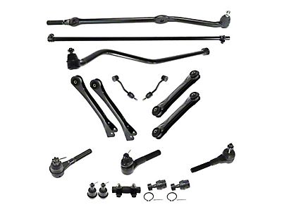 Jeep Wrangler 17-Piece Steering and Suspension Kit (97-06 Jeep Wrangler TJ)  - Free Shipping