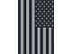 JTopsUSA Safari Top Mesh Sunshade; Subdued US Flag (18-23 Jeep Wrangler JL 4-Door w/ Factory Hard Top)