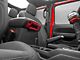 RedRock Armrest Trim Set; Red (18-24 Jeep Wrangler JL)