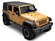 Jeep Licensed by RedRock Compass Decal with JK Logo; White (07-18 Jeep Wrangler JK)