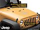 Jeep Licensed by RedRock Compass Decal with JK Logo; Silver (07-18 Jeep Wrangler JK)