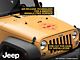 Jeep Licensed by RedRock Compass Decal with JK Logo; Red (07-18 Jeep Wrangler JK)