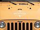 Jeep Licensed by RedRock Compass Decal with Jeep Logo; White (07-18 Jeep Wrangler JK)