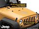 Jeep Licensed by RedRock Compass Decal with Jeep Logo; Silver (07-18 Jeep Wrangler JK)