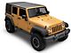 Jeep Licensed by RedRock Compass Decal with Jeep Logo; Silver (07-18 Jeep Wrangler JK)