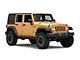 Jeep Licensed by RedRock Small Compass Decal with JK Logo; Matte Black (07-18 Jeep Wrangler JK)
