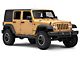 Jeep Licensed by RedRock Small Compass Decal with JK Logo; Black (07-18 Jeep Wrangler JK)