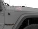 Jeep Licensed by RedRock Small Compass Decal with JK Logo; Pink (07-18 Jeep Wrangler JK)