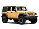 Jeep Licensed by RedRock JK Star Accent Decal; White (07-18 Jeep Wrangler JK)