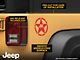 Jeep Licensed by RedRock JK Star Accent Decal; Red (07-18 Jeep Wrangler JK)