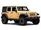 Jeep Licensed by RedRock Jeep Star Accent Decal; Black (07-18 Jeep Wrangler JK)