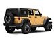 Jeep Licensed by RedRock Jeep Star Accent Decal; Red (07-18 Jeep Wrangler JK)