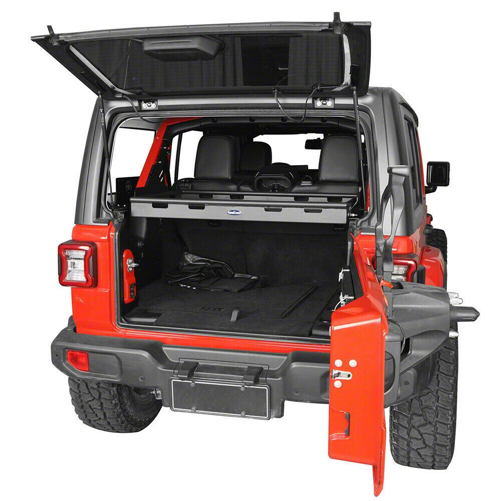 Jeep Wrangler Interior Cargo Basket (18-23 Jeep Wrangler JL 4-Door ...