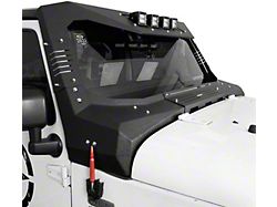 Windshield Frame Cover Armor (07-18 Jeep Wrangler JK)