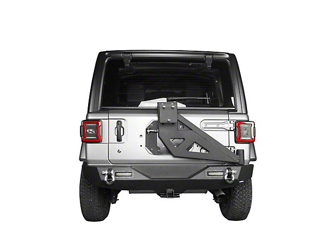 Rear Bumper with Tire Carrier (18-22 Jeep Wrangler JL)