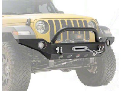 Full-Width Front Bumper with Fog Light Provisions (18-24 Jeep Wrangler JL)