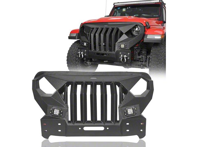 Mad Max Front Bumper with LED Lights (20-24 Jeep Gladiator JT)