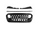 Shark Grille with White DRL Lights (18-24 Jeep Wrangler JL)