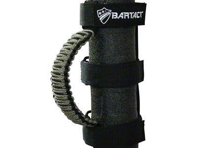 Bartact Paracord Grab Handles; Black/ACU Camo (Universal; Some Adaptation May Be Required)