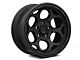 KMC Dirty Harry Textured Black Wheel; 17x8.5 (07-18 Jeep Wrangler JK)