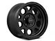 KMC Enduro Matte Black Wheel; 17x9 (07-18 Jeep Wrangler JK)
