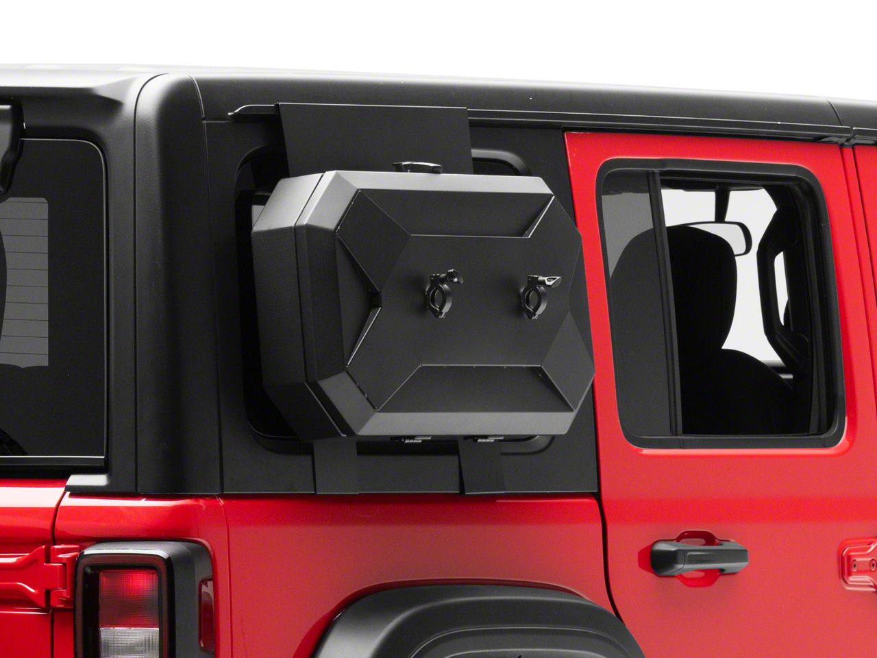 Storage Box, Metal, Slide Out Lockable Drawer, Jeep Wrangler JL/Wrangler  Unlimited (18-24)