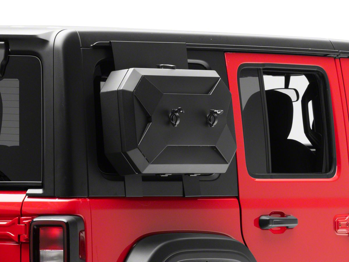 RedRock Jeep Wrangler HD Rear Window Storage Trunk J166726-JL (18-23 Jeep  Wrangler JL) - Free Shipping