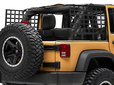 RedRock Jeep Wrangler Hard Top Rear Window Molle Panels J166730 (07-18 Jeep  Wrangler JK 4-Door) - Free Shipping