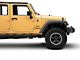 Jeep Licensed by RedRock Sport Script Side Logo Decal; Matte Black (87-18 Jeep Wrangler YJ, TJ & JK)