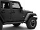Jeep Licensed by RedRock Sport Script Side Logo Decal; Silver (87-18 Jeep Wrangler YJ, TJ & JK)