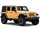 Jeep Licensed by RedRock Rubicon Hood Logo Decal; Silver (07-18 Jeep Wrangler JK)