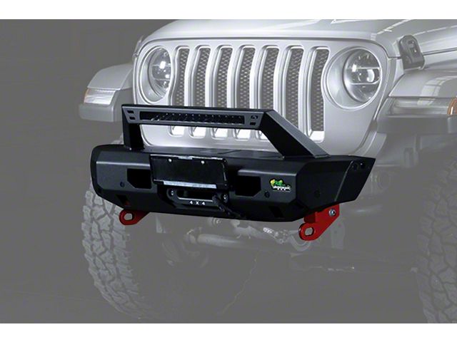 Ironman 4x4 Raid Series Stubby Front Bumper, Rear Bumper and Heavy Duty Side Step Bar Armor Package (18-24 Jeep Wrangler JL 4-Door)