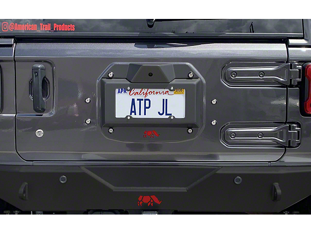 American Trail Products Spare Tire Delete with Backup Camera Mount (18-23 Jeep Wrangler JL)