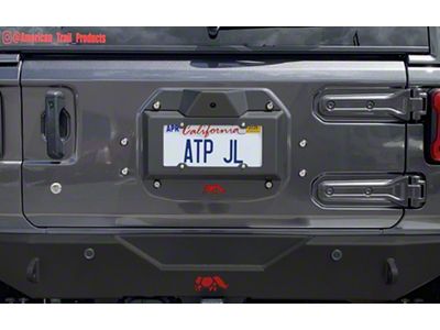 American Trail Products Spare Tire Delete with Backup Camera Mount (18-24 Jeep Wrangler JL)