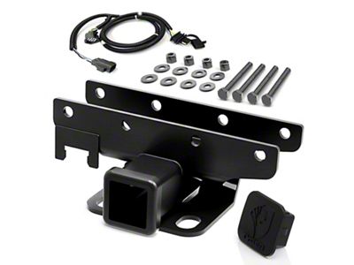 2-Inch Reciever Hitch Kit with Wiring Harness (07-18 Jeep Wrangler JK)