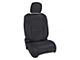 PRP Front Seat Covers; All Black (18-24 Jeep Wrangler JL 2-Door, Excluding Rubicon)