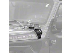 DV8 Offroad A-Pillar Dual Pod Light Mounts (18-24 Jeep Wrangler JL, Excluding 4xe)