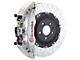 Brembo GT Series 6-Piston Front Big Brake Kit with 15-Inch 2-Piece Type 3 Slotted Rotors; Silver Calipers (18-24 Jeep Wrangler JL)