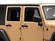 Jeep Licensed by TruShield Element Tinted Window Visors; Front and Rear (07-18 Jeep Wrangler JK 4-Door)