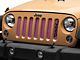 Jeep Licensed by RedRock Grille Insert with Black Logo; Pink (07-18 Jeep Wrangler JK)