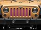 Jeep Licensed by RedRock Grille Insert with Black Logo; Pink (07-18 Jeep Wrangler JK)